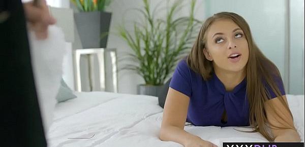  Hot teen massage a sexy client with nice small tits